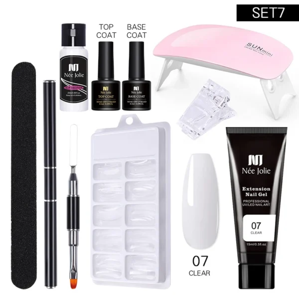 Nail Kits for Gel Extensions, Polish and Art Tools - Image 3