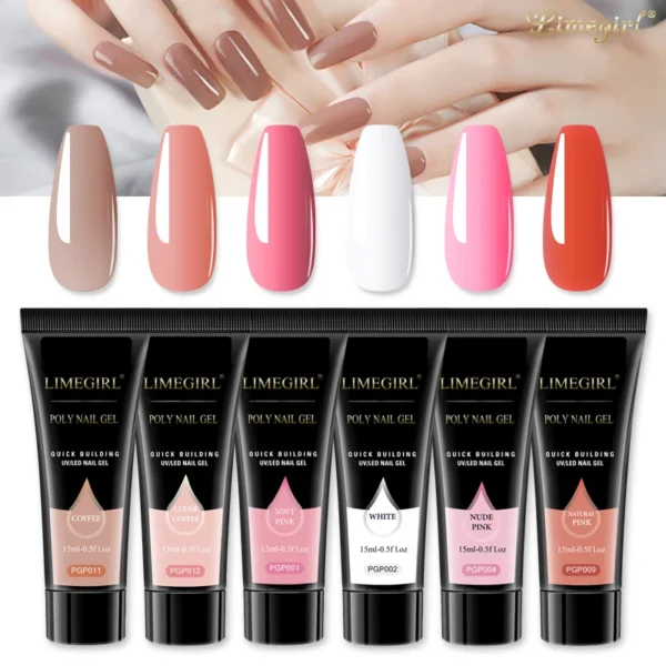 Nail Kits Poly Gel Set - Acrylic Extension DIY Novice - Image 3