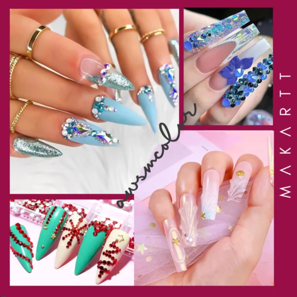 Nail Kits 3D Gel Rhinestone Glue & Sculpting Gel - Image 6