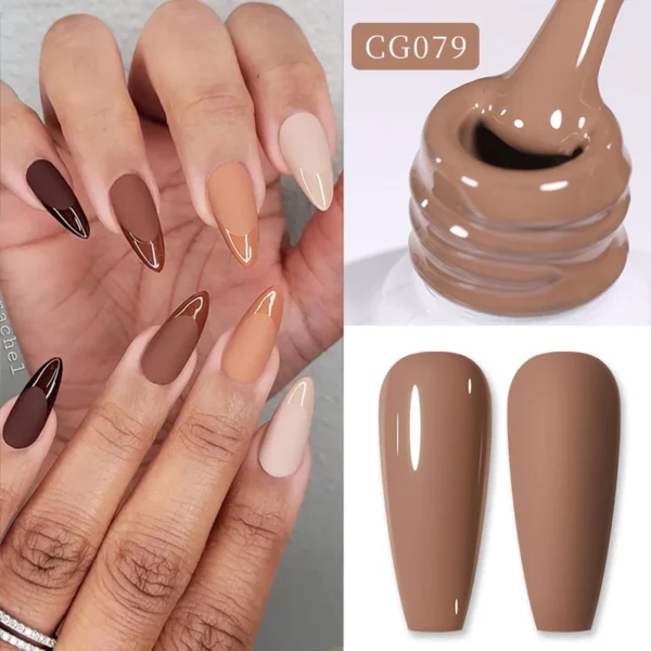 Nail Kits: 130 Colors Matte Gel Polish Soak Off - Image 3