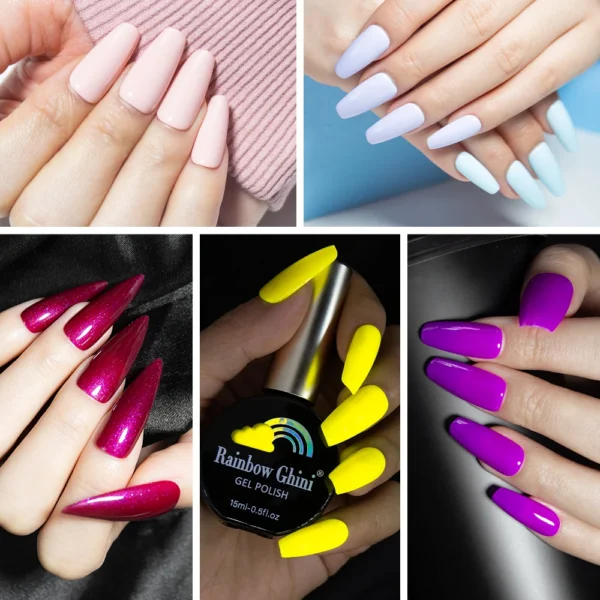 Nail Kits 120 Colors Gel Polish UV LED Set - Image 5