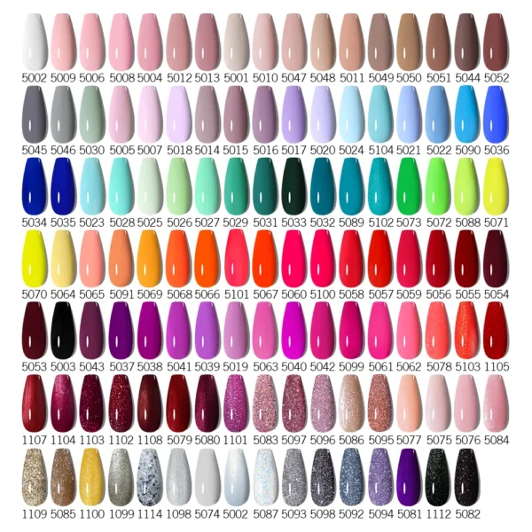 Nail Kits 120 Colors Gel Polish UV LED Set - Image 2