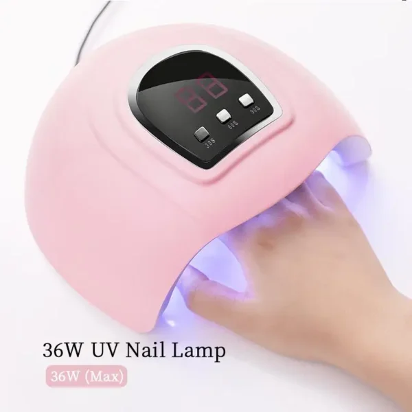 Nail Kits: 15ml Quick Extension Gel with UV Lamp - Image 2