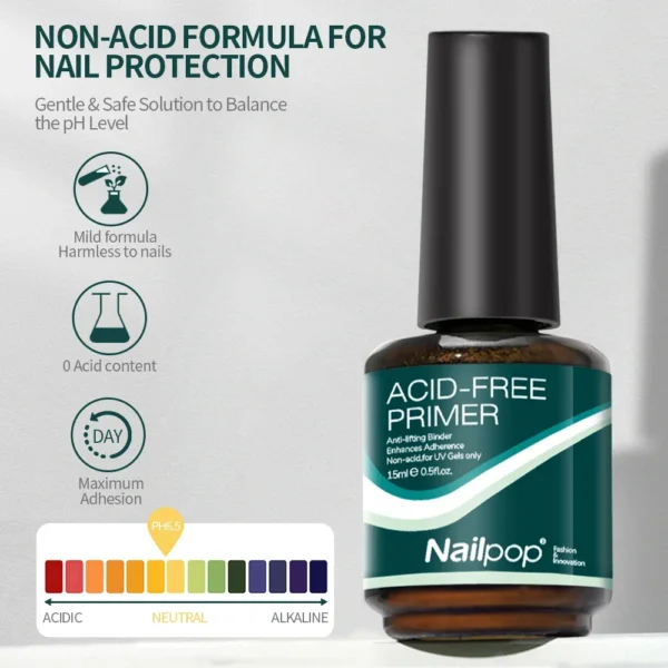 Nail Kits Dehydrator Primer Acid Free Natural Prep - Image 4