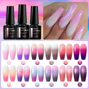 Nail Kits Color Changing Thermal Gel Long Lasting