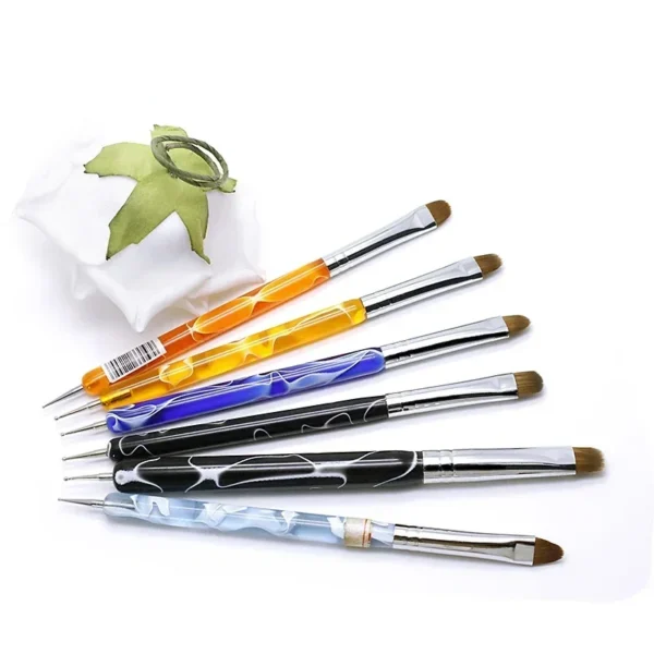 Nail Kits French Art Brush Dual End Dotting Pen - Image 2