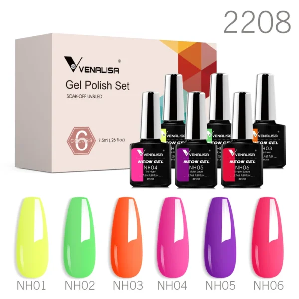 Nail Kits HEMA-Free Gel - Nude Pink Manicure Set - Image 5