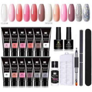 Nail Kits with 6W LED Lamp for Nail Art Design