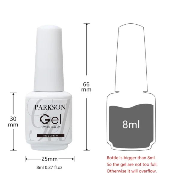 Nail Kits 180 Colors Semi Permanent Gel Polish Set - Image 6