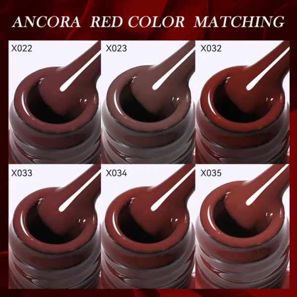 Nail Kits: 6Pcs Autumn Gel Nail Polish Set - Image 5