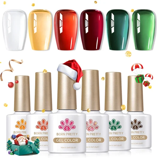 Nail Kits: BORN PRETTY Jelly Gel Polish Set