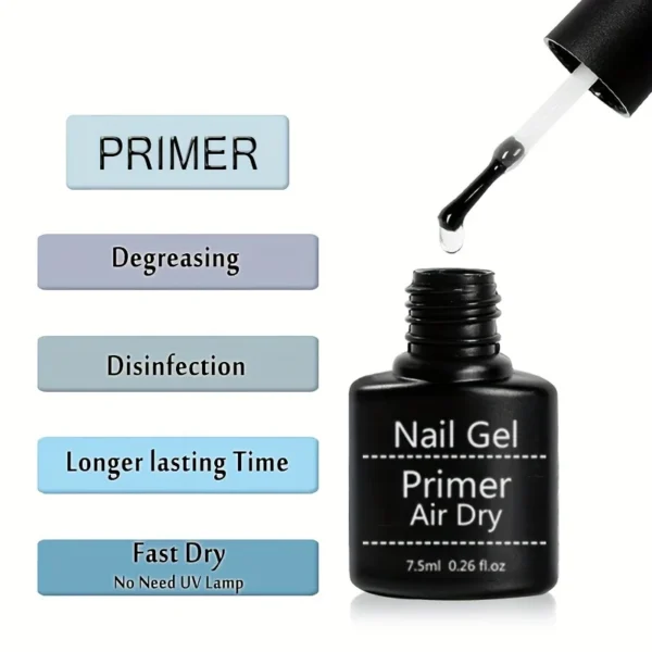 Nail Kits Top Coat Base Coat UV/LED Gel Polish Set - Image 5
