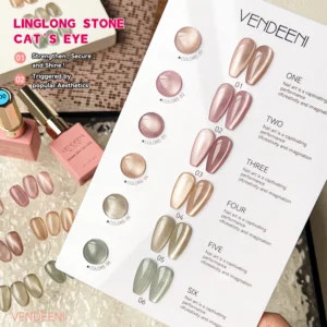 Nail Kits Magnetic Cat Eye Gel 6 Colors UV LED