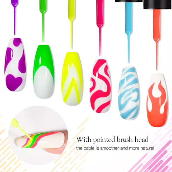 Nail Kits Line Gel Polish UV Semi Permanent - Image 6