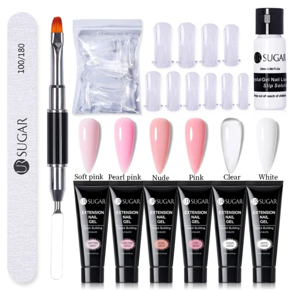 Nail Kits: 15ml Gel Set with 6W LED Lamp - Image 4