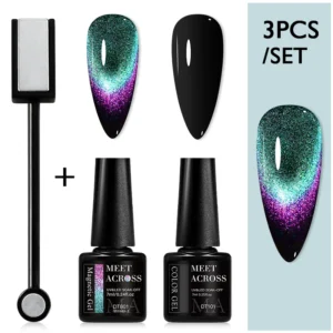 Nail Kits: 9D Cat Magnetic Gel with Magnetic Stick