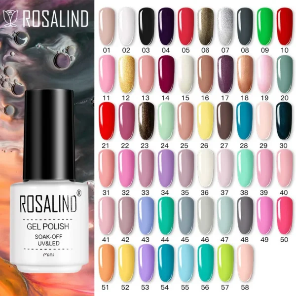 Nail Kits Neon Gel Polish Soak Off Base Top Coat