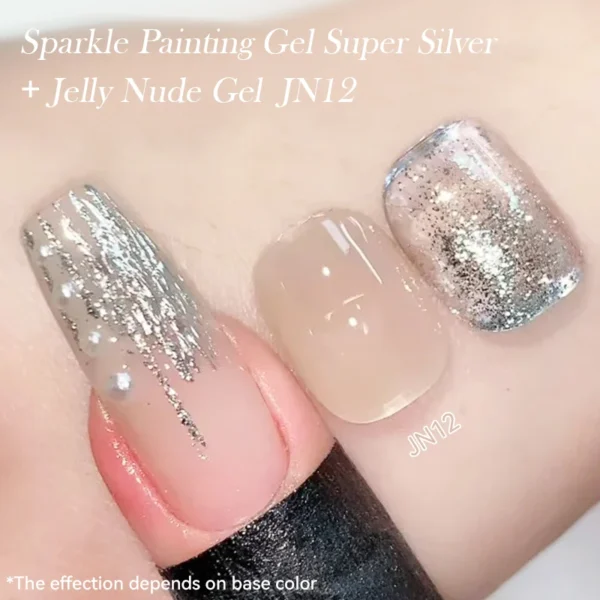 Nail Kits Super Sparkle Glitter Gel Polish 5ml - Image 2