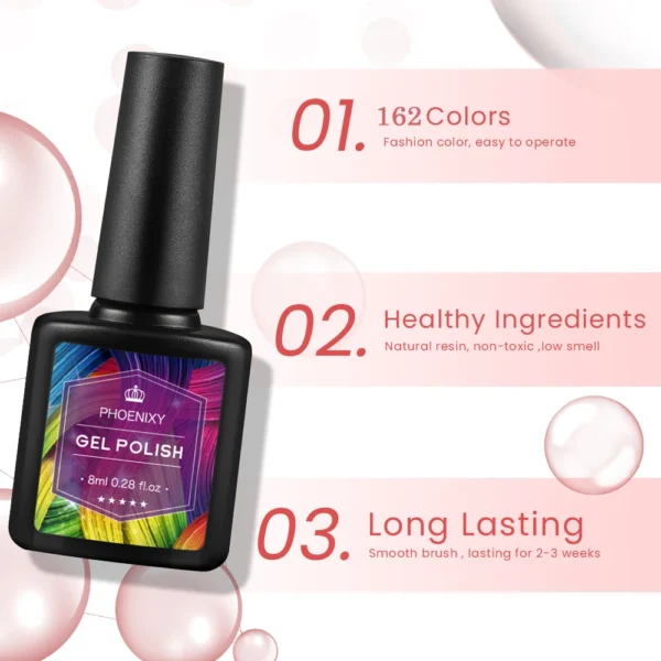 Nail Kits: Full Gel Polish Set with Nail Lamp & Tools - Image 5