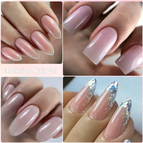 Nail Kits - 15ml Extension Gel, UV Hard Gel Set - Image 2