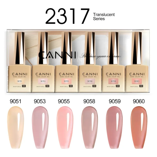 Nail Kits: 2/6pcs HEMA Free Gel Polish Set - Image 4