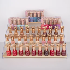 Nail Kits Gel Polish Set - Red Pink Nude UV LED DIY