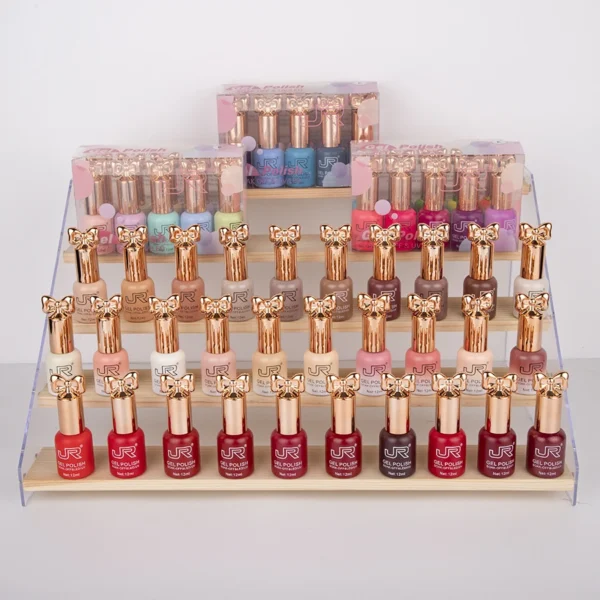 Nail Kits Gel Polish Set - Red Pink Nude UV LED DIY