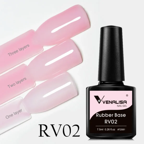 Nail Kits Venalisa Hema-Free Rubber Base Gel