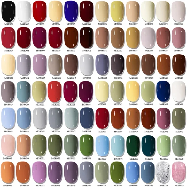 Nail Kits Full Coverage Base Top Coat Soak Off Gel - Image 2