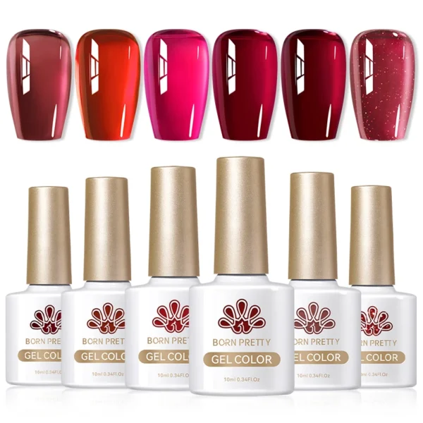 Nail Kits: BORN PRETTY Jelly Gel Polish Set - Image 2