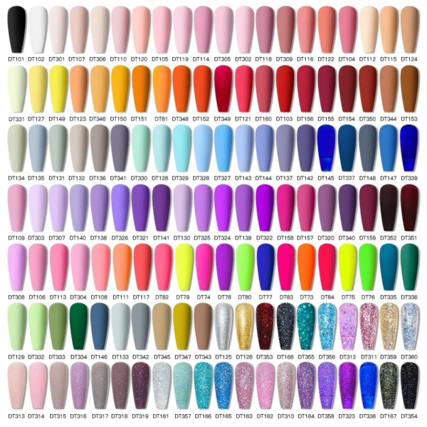 Nail Kits 6pcs Nude Pink Gel Polish UV LED - Image 6