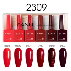 Nail Kits: 2/6pcs HEMA Free Gel Polish Set