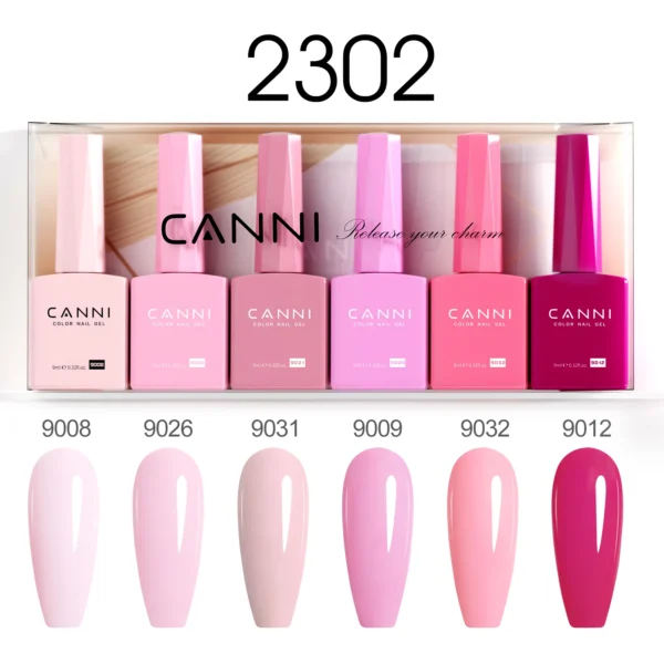 Nail Kits: 2/6pcs HEMA Free Gel Polish Set - Image 3
