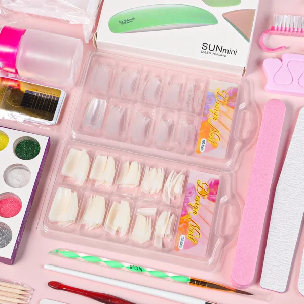 Nail Kits: Acrylic Powder, Liquid & Carving Tools - Image 5