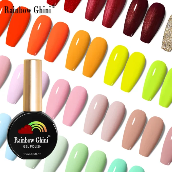 Nail Kits 120 Colors Gel Polish UV LED Set - Image 6