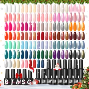 Nail Kits 35 Colors Gel Polish Set With Base Coat