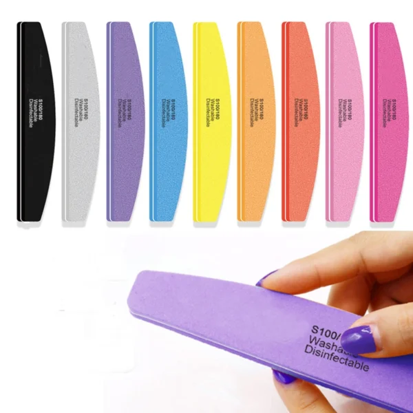 Nail Kits: Halfmoon Double-Sided Buffers 100/180