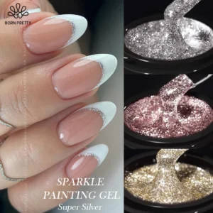 Nail Kits Super Sparkle Glitter Gel Polish 5ml