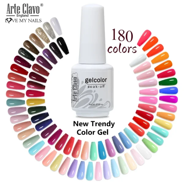Nail Kits: Arte Clavo Pure Color Gel Polish