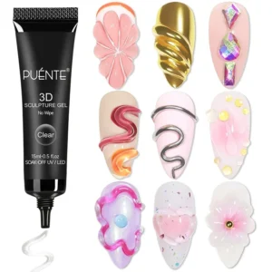 Nail Kits: 15ML Clear 3D Sculpture Gel for Nails