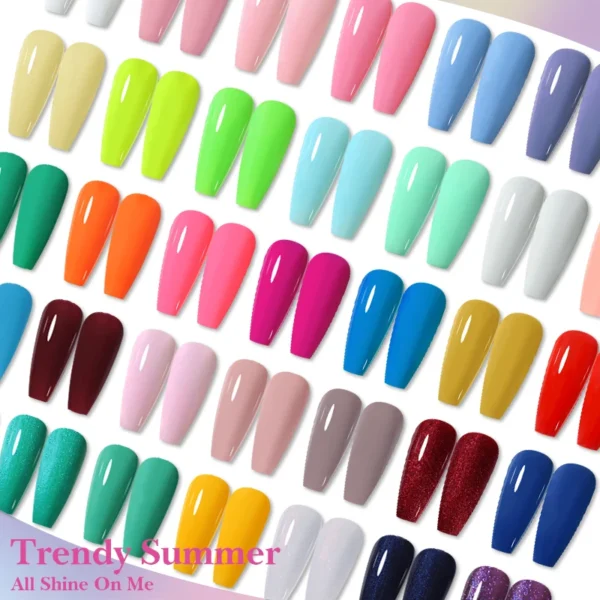 Nail Kits 180 Colors Semi Permanent Gel Polish Set - Image 4