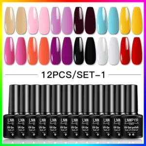 Nail Kits Gel Polish Set with UV Soak Off Varnish