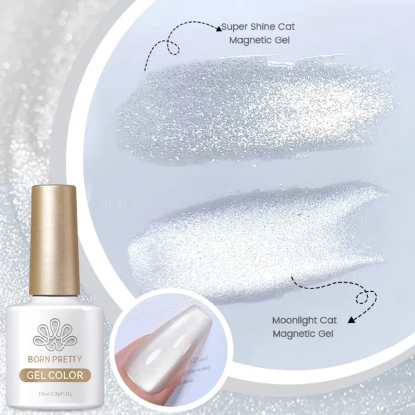 Nail Kits Cat Magnetic Moonlight Gel 10ml Soak Off - Image 3