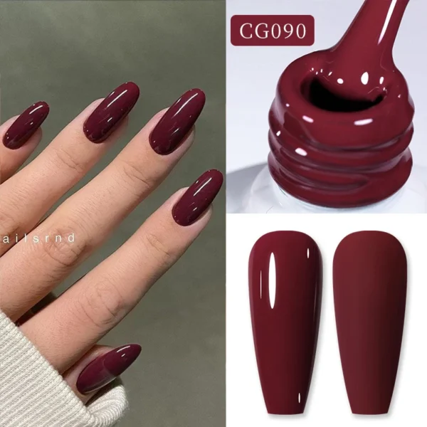 Nail Kits: 130 Colors Matte Gel Polish Soak Off - Image 5