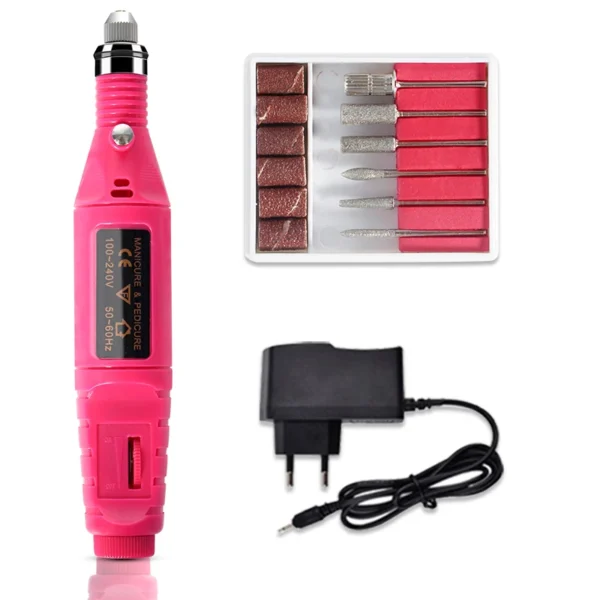 Nail Kits with UV Lamp, Drill, Gel Polish, Base & Top - Image 3